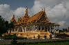 Der Thronhalle des kambodschanischen Koenigs
